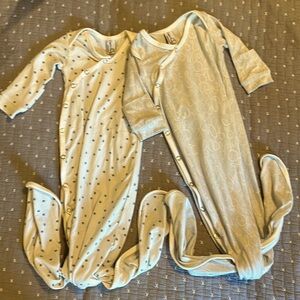 Two Knotted Gowns - Copper Pearl - Newborn